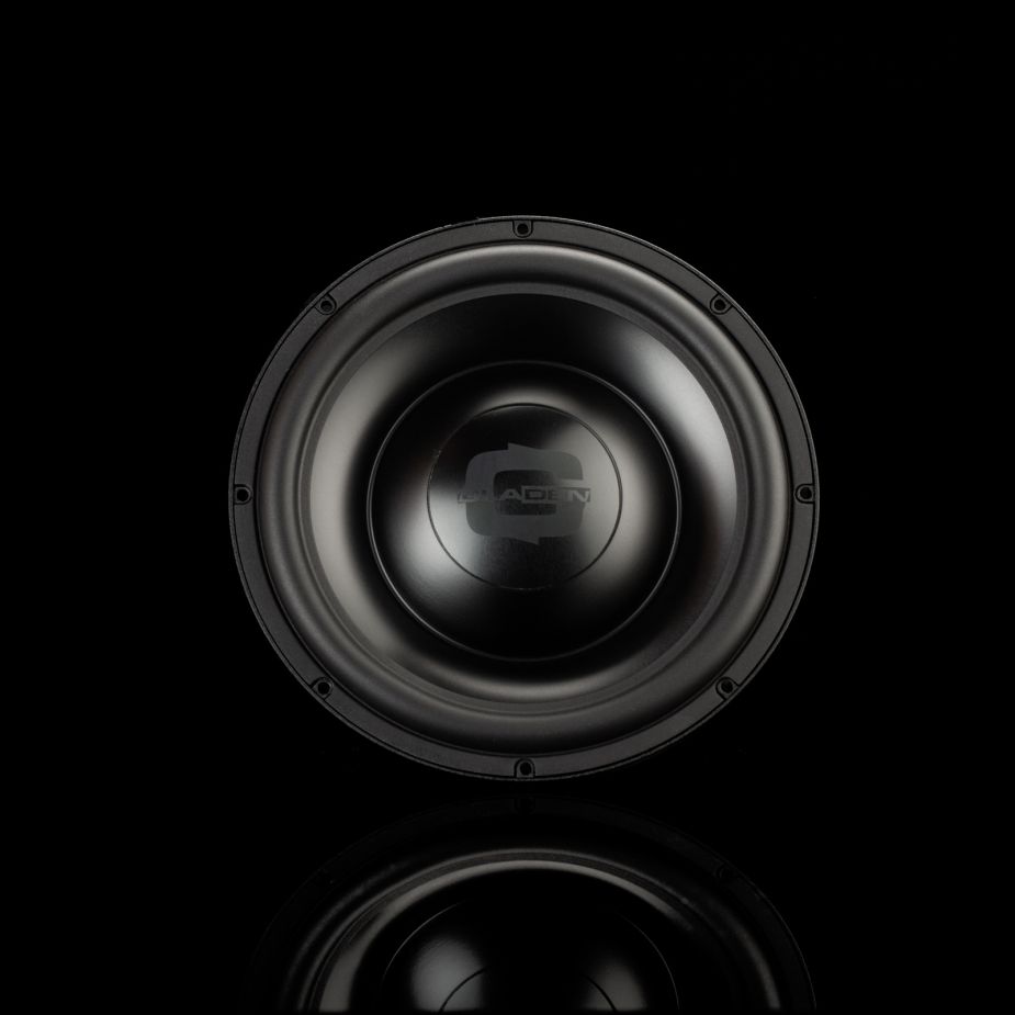 GLADEN G-FIT 200 midwoofer, front view with aluminum cone